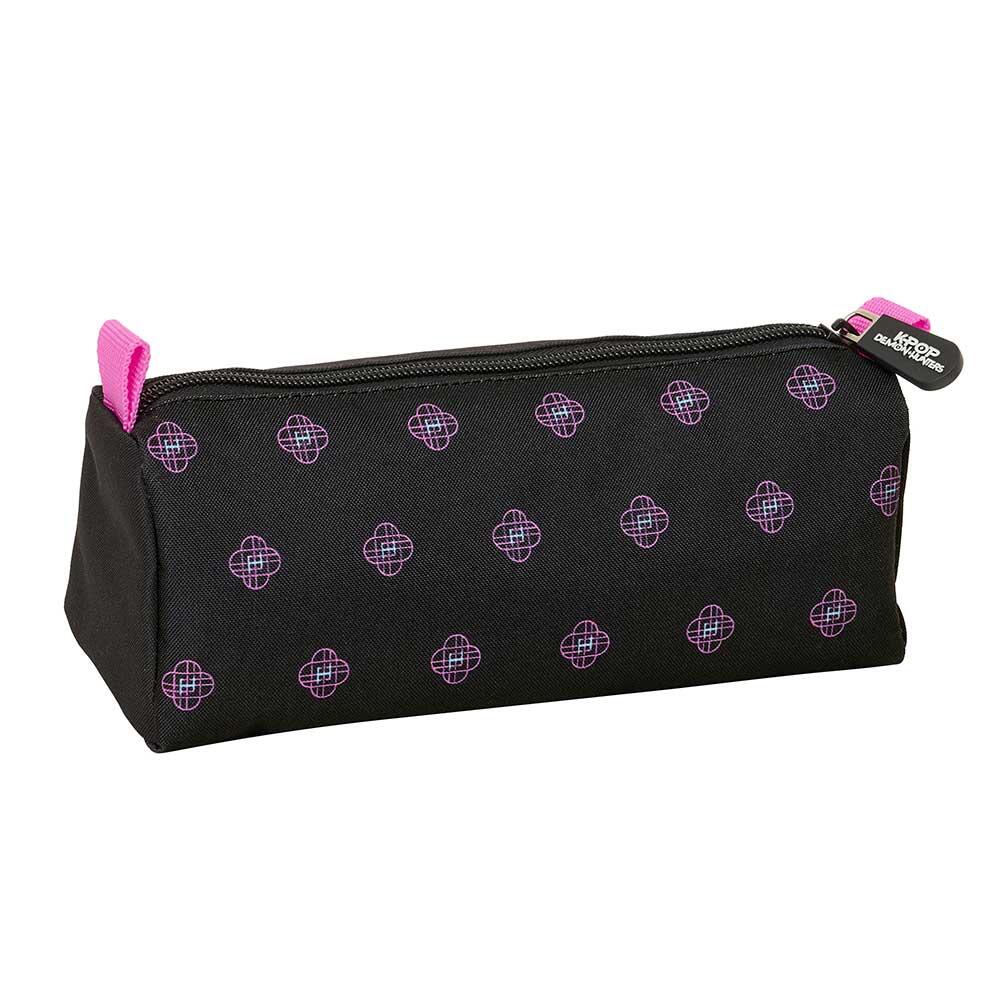 Astuccio per matite per bambini con cerniera nera a tema K-Pop Demon Hunters in 2/3