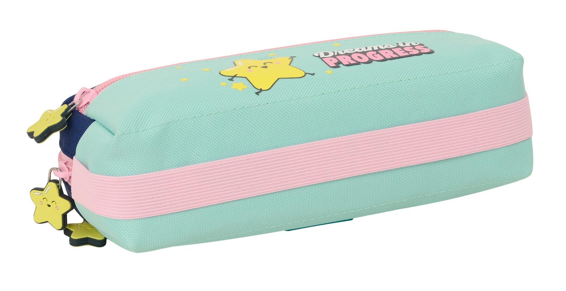 Trousse pour enfants Mr. Wonderful Triple Star 22 cm Bleu Rose 4/4