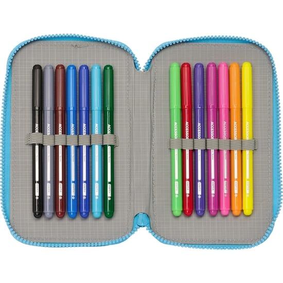 Beauty case per bambini Wish, adattabile al trolley grazie alla cerniera e al 5/5