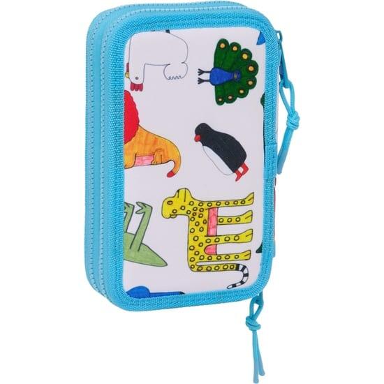 Beauty case per bambini Wish, adattabile al trolley grazie alla cerniera e al 2/5