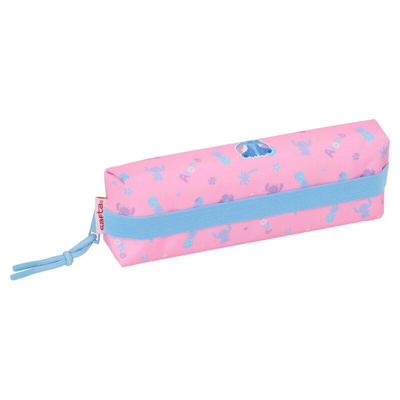 Estuche Portatodo Infantil Stitch Bright con Cremallera 22 cm Rosa 6/6