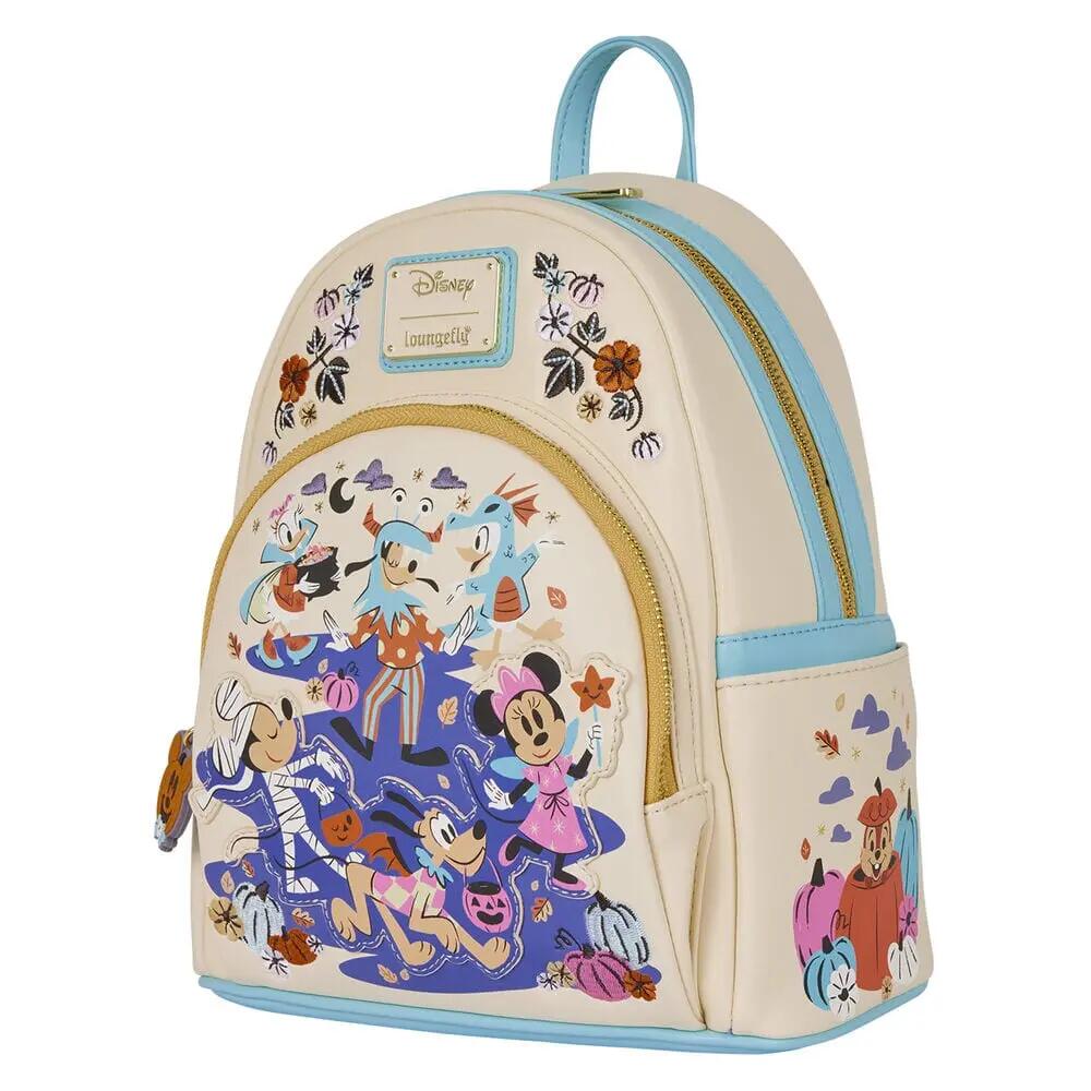 Zaino da viaggio per adulti Topolino e amici, 26,7x22,9 cm, beige e blu 5/6