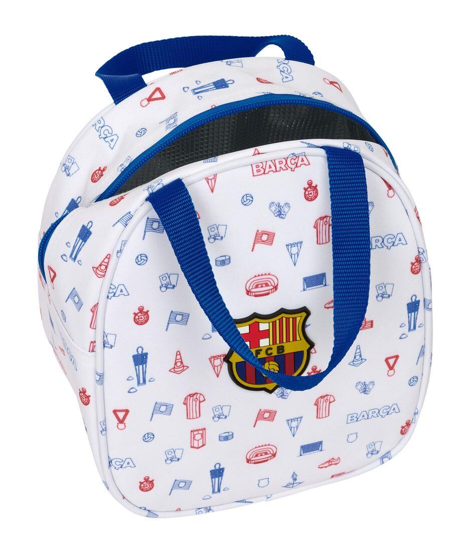 Nécessaire térmica infantil do FC Barcelona com alça e interior em alumínio 4/4