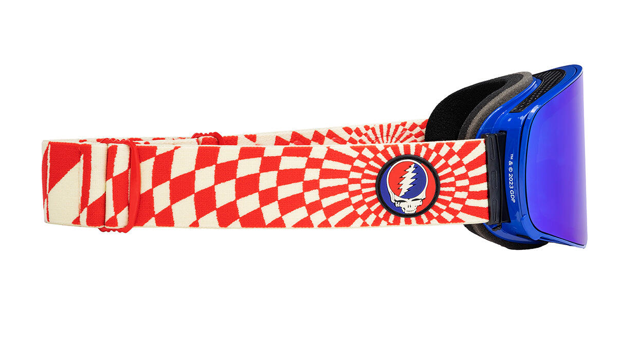 Óculos de esqui para adultos Slingshots Grateful Dead - Steal Your Face 5/7