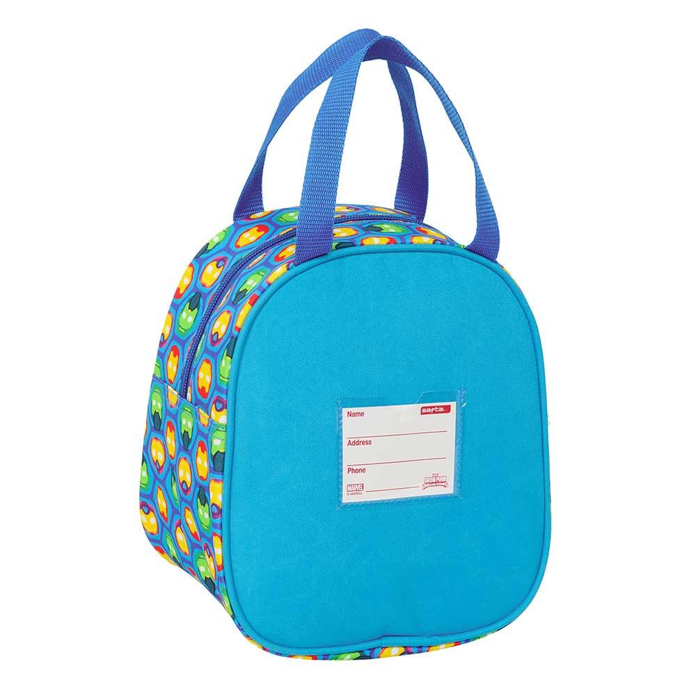 Borsa da toilette termica per bambini Iron Man con manico e rivestimento interno 2/4