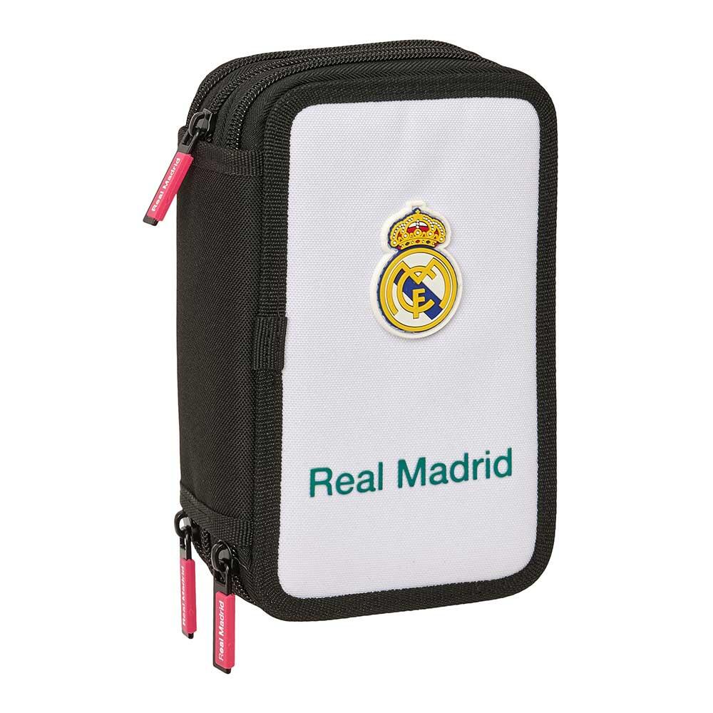 Real Madryt piórnik z wyposażeniem triple filled pencil case 37 pcs