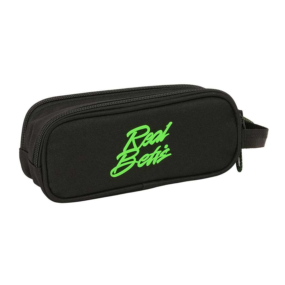 Trousse double Real Betis pour enfants, avec fermeture éclair et poignée 2/4