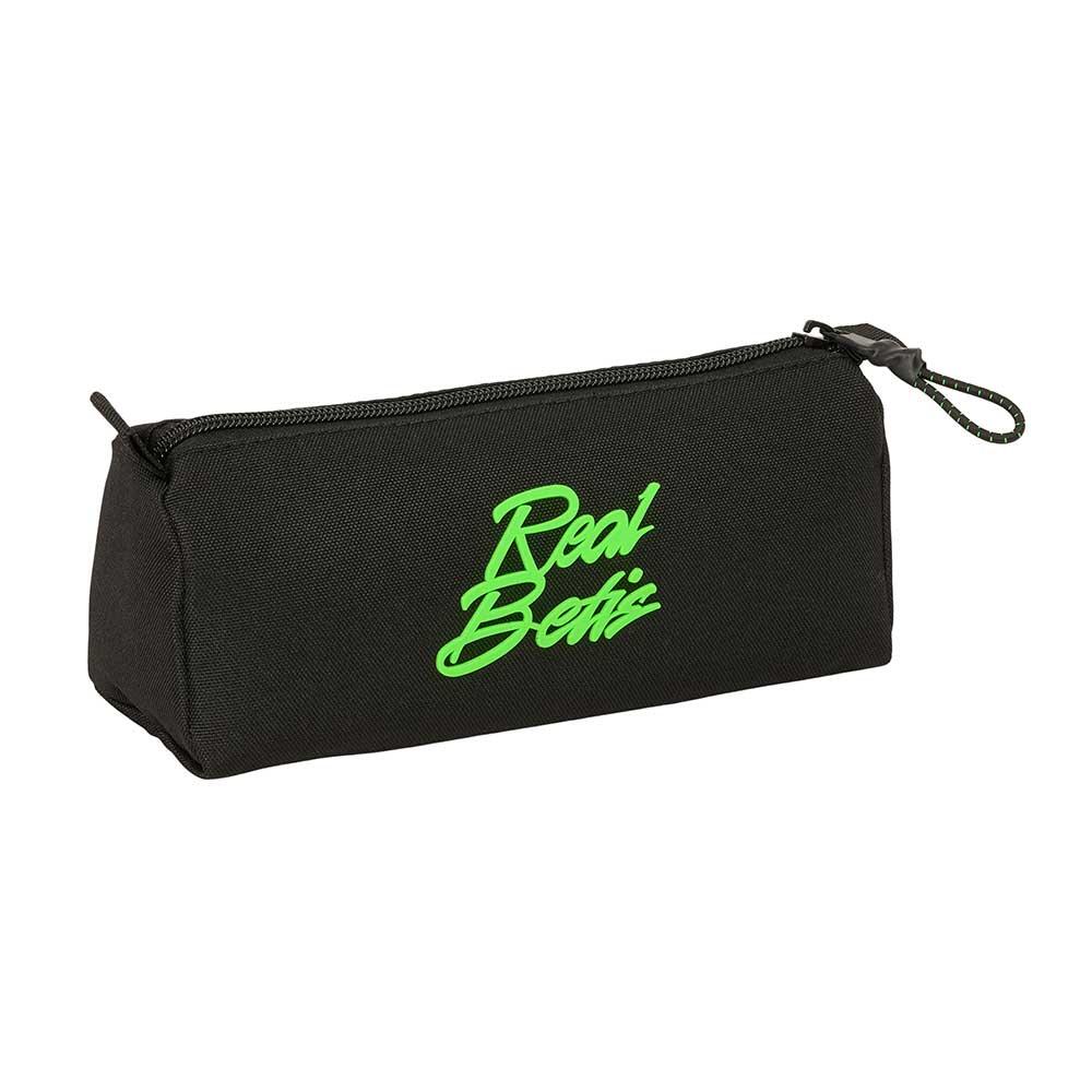 Trousse de voyage zippée Real Betis Balompié, noire et verte 2/3