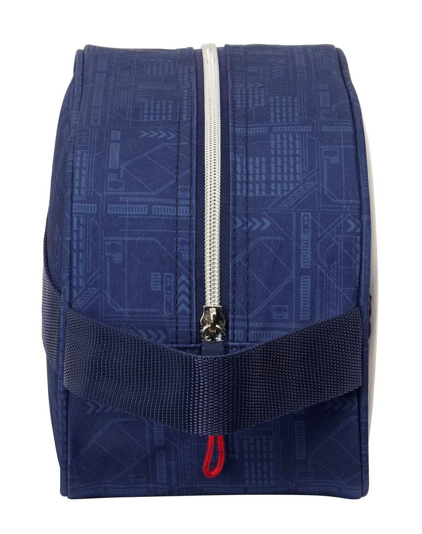 Beauty case da viaggio per bambini di Spiderman con cerniera e manico - Blu 3/3