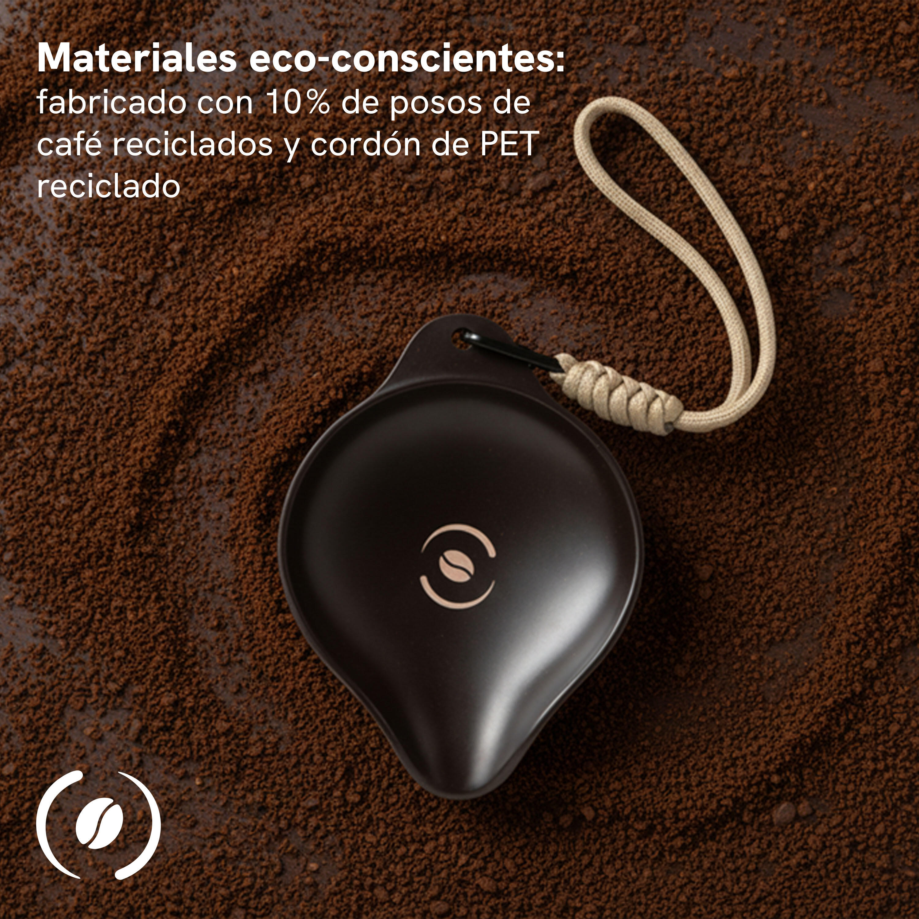Outin Rebrew bandeja para café, marrón 2/7
