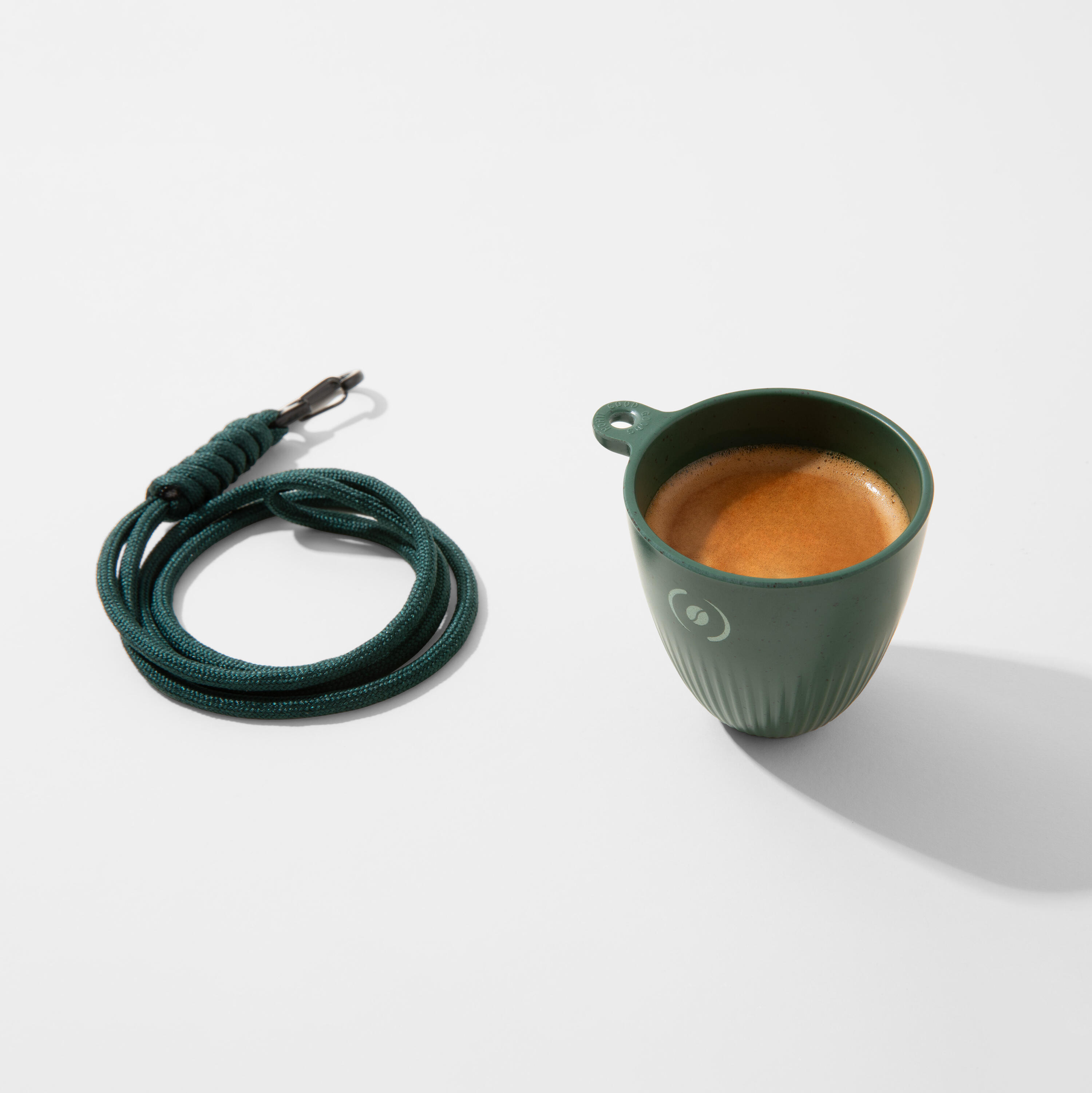 Outin Rebrew taza para espresso, verde 4/5