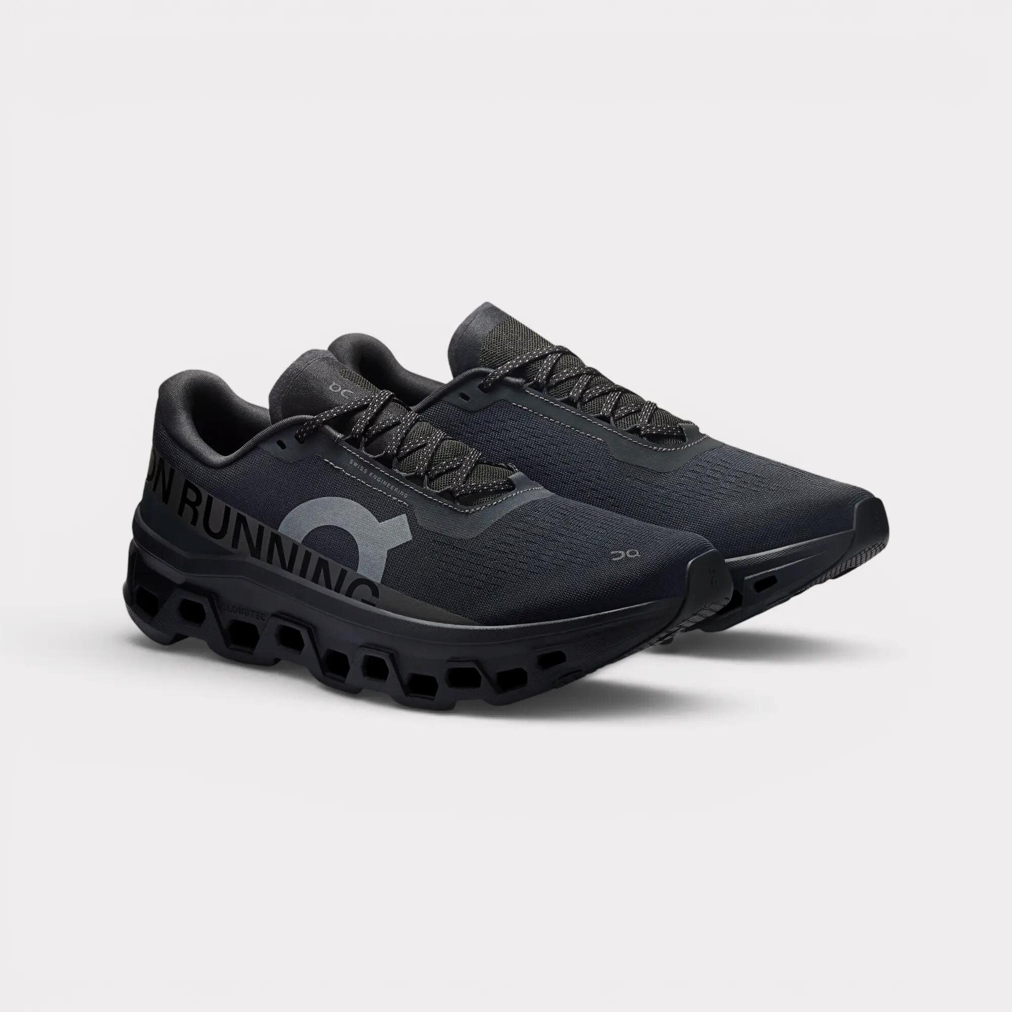 On Cloudmonster Black 2/6