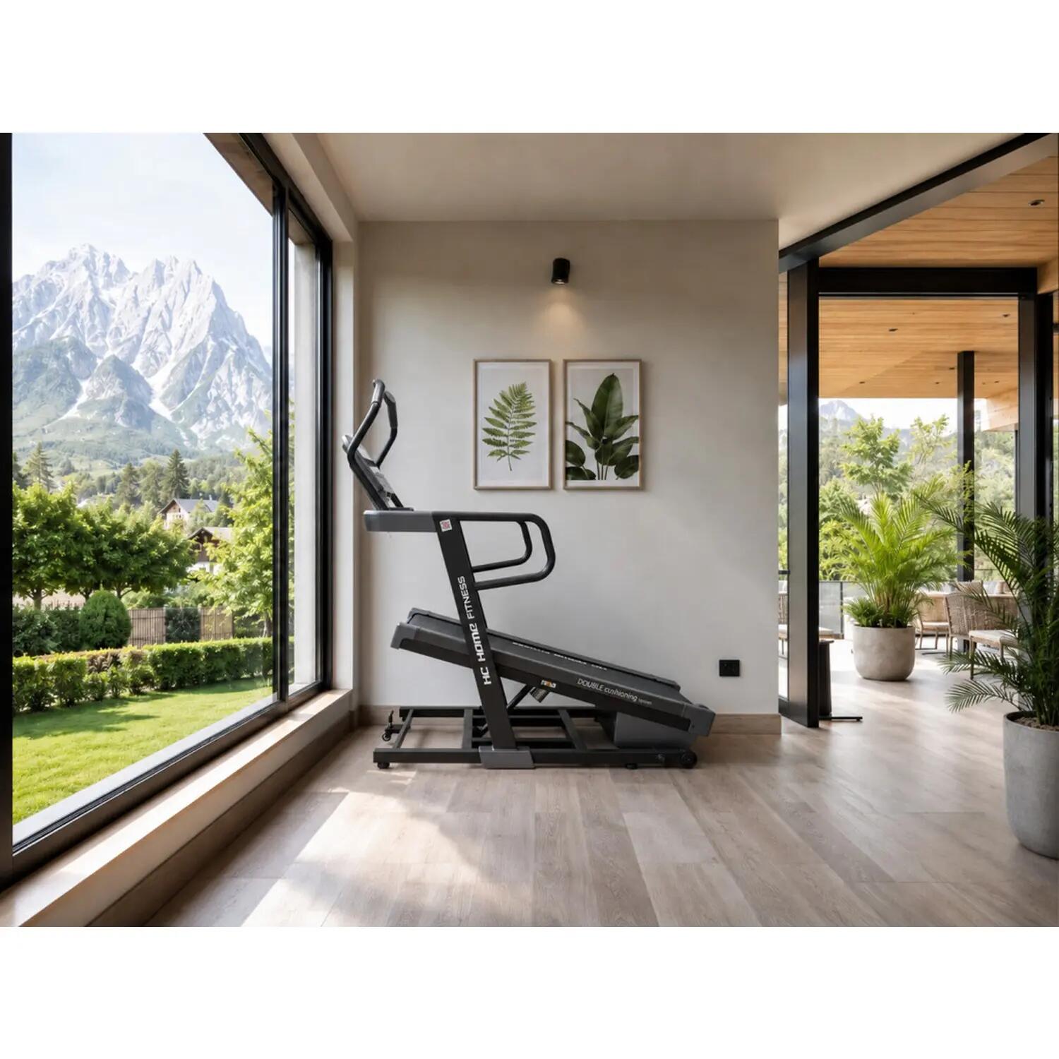 Futópad, 5 LE, 143x46 cm, 125 kg teherbírás – YKCM1802 2/7