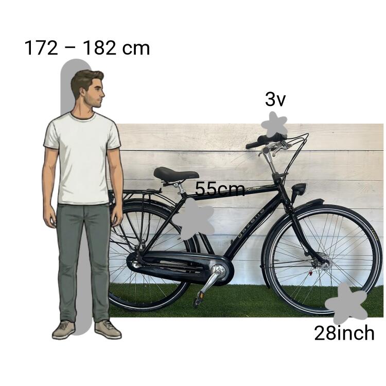 Bicicleta usada Gazelle Xanta 2/4