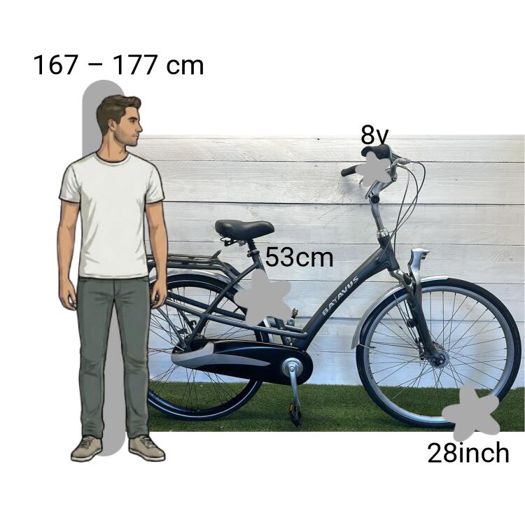 Bicicleta usada Batavus Mambo 2/4