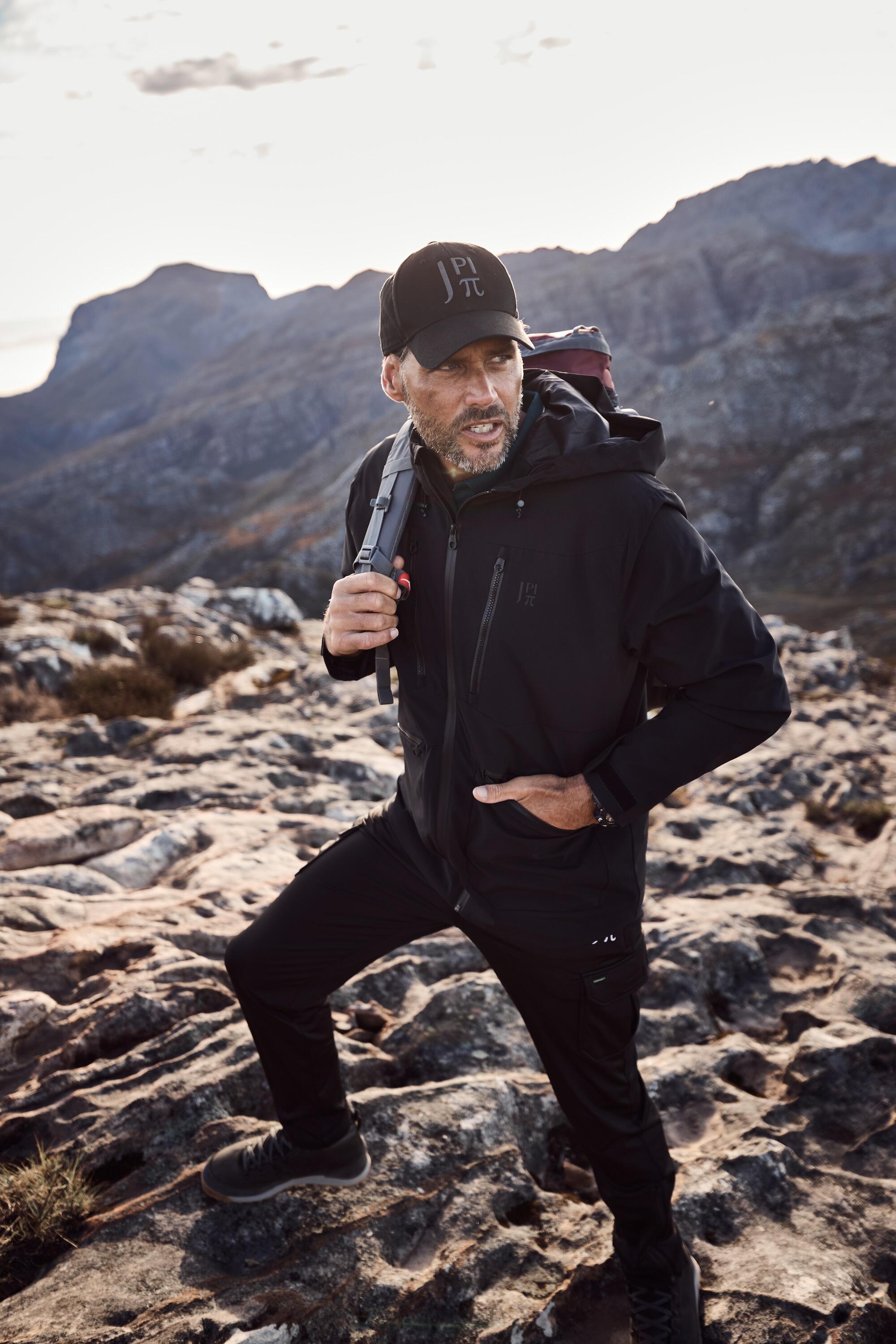 Heren Functioneel jack outdoor capuchon colorblocking veel zakken 6/6
