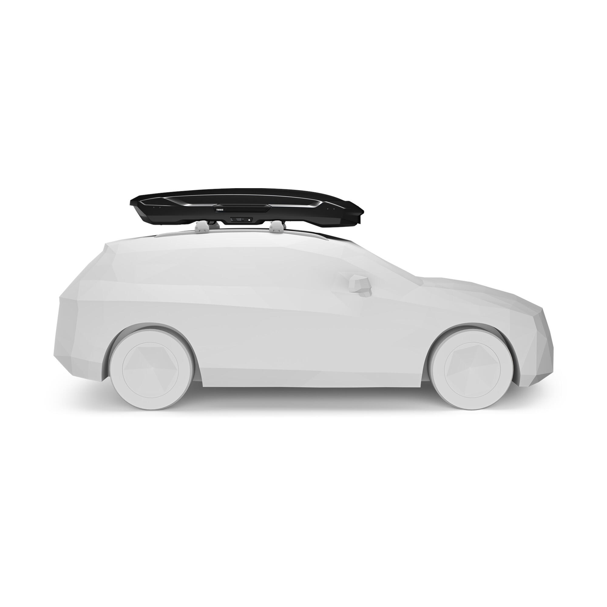 Box auto portatutto Thule Motion 3 Black glossy XXL low XXL BLACK 2/7