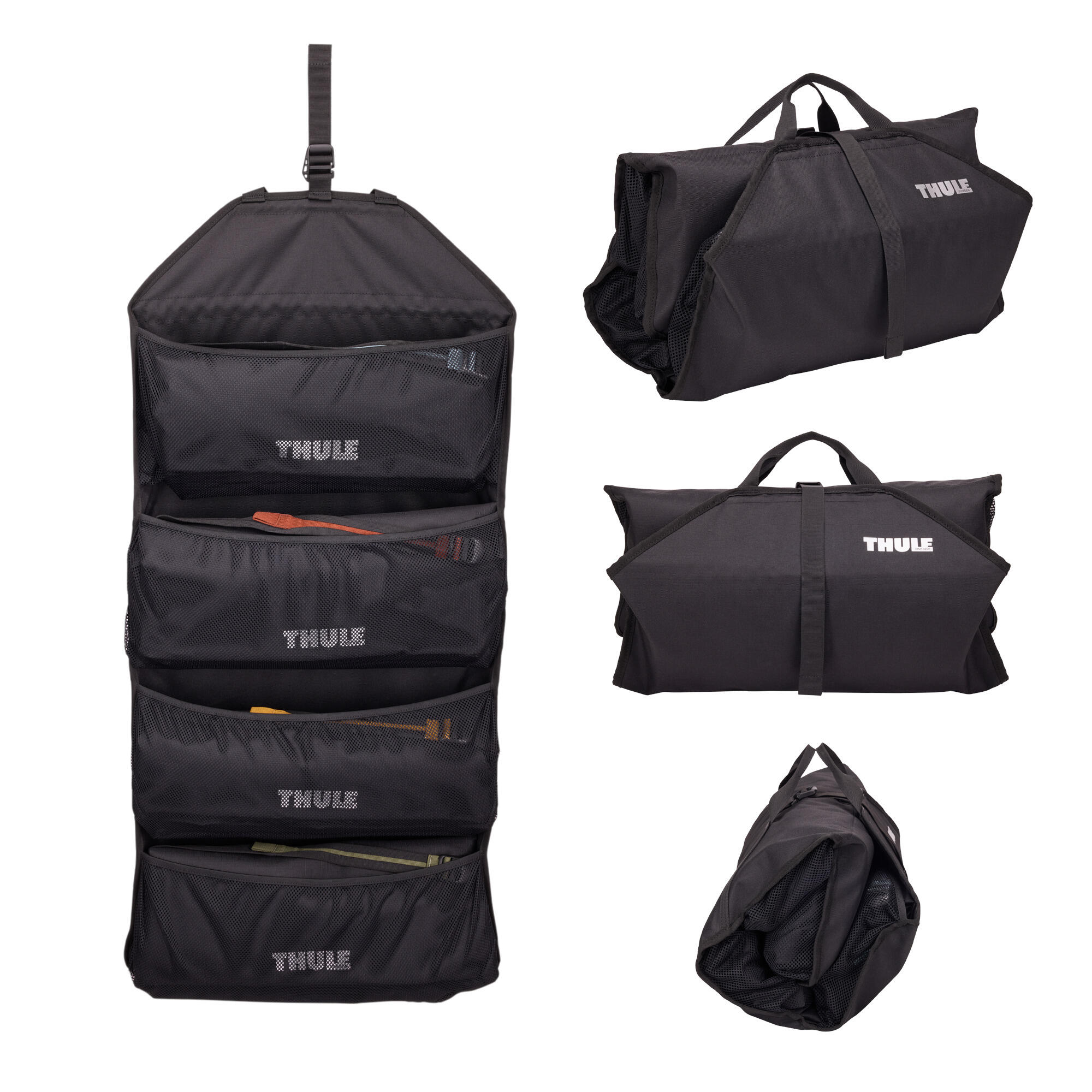 Coffres et galeries Accessoire Thule GoPack duffel set Black 75 BLACK 75 LITRES 5/6