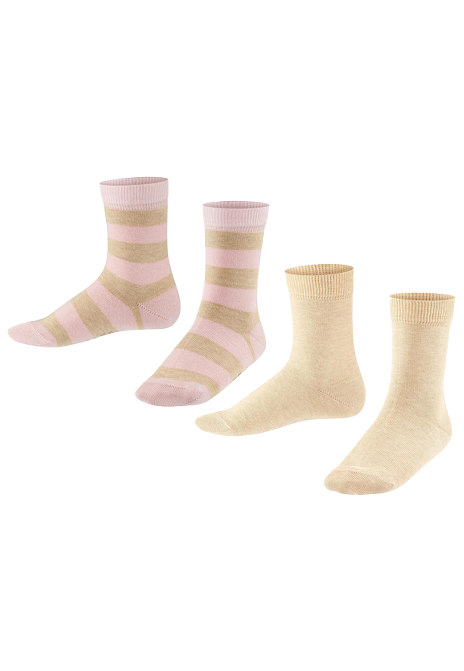 Socken Unisex 2er Pack-FALKE Happy Stripe 2Pack SO 10/10