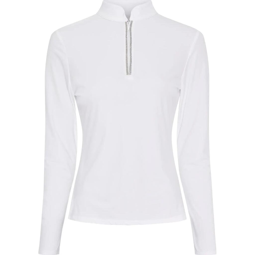 Women's 1/2 zip riding polo shirt Catago Vinica