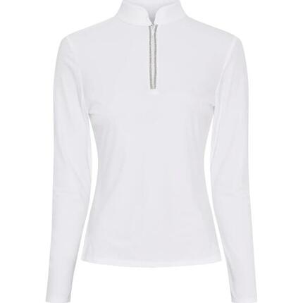 Reit-Poloshirt 1/2 Reißverschluss Damen Catago Vinica