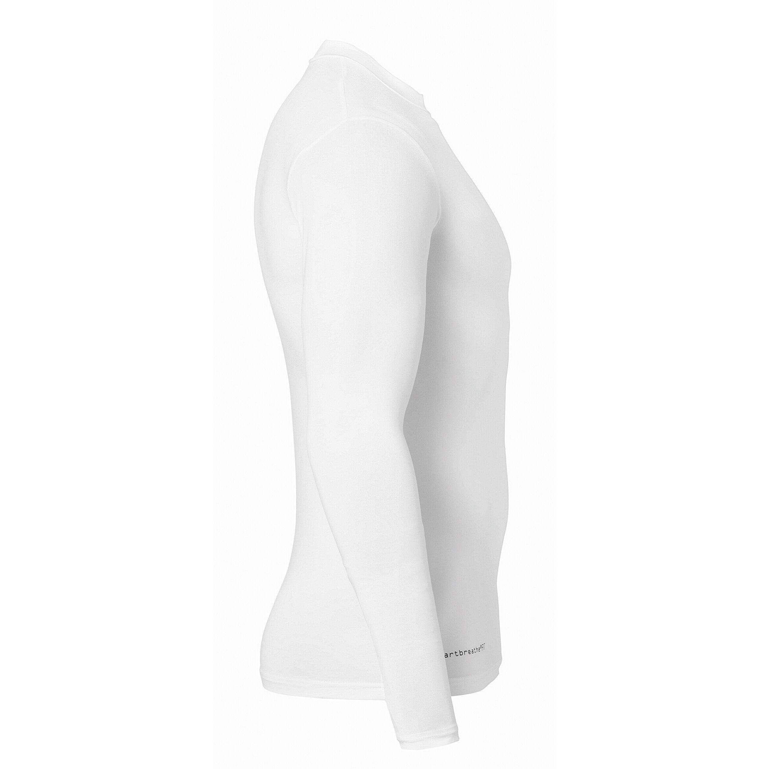 Uhlsport Distinction Baselayer Unisex Unterhemd Weiß 3/6