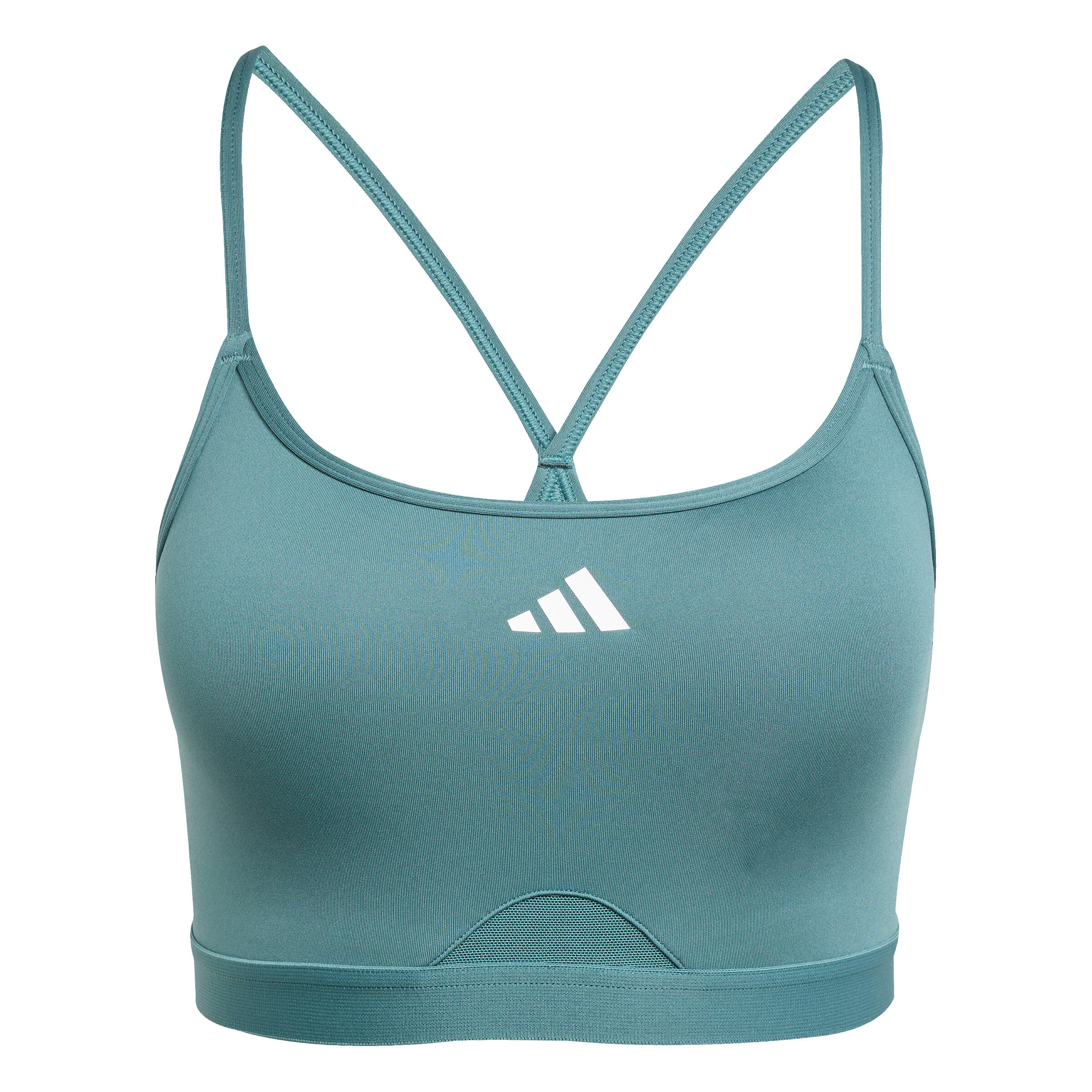 Sujetador de mujer adidas AeroReact 3 Stripes 7/7