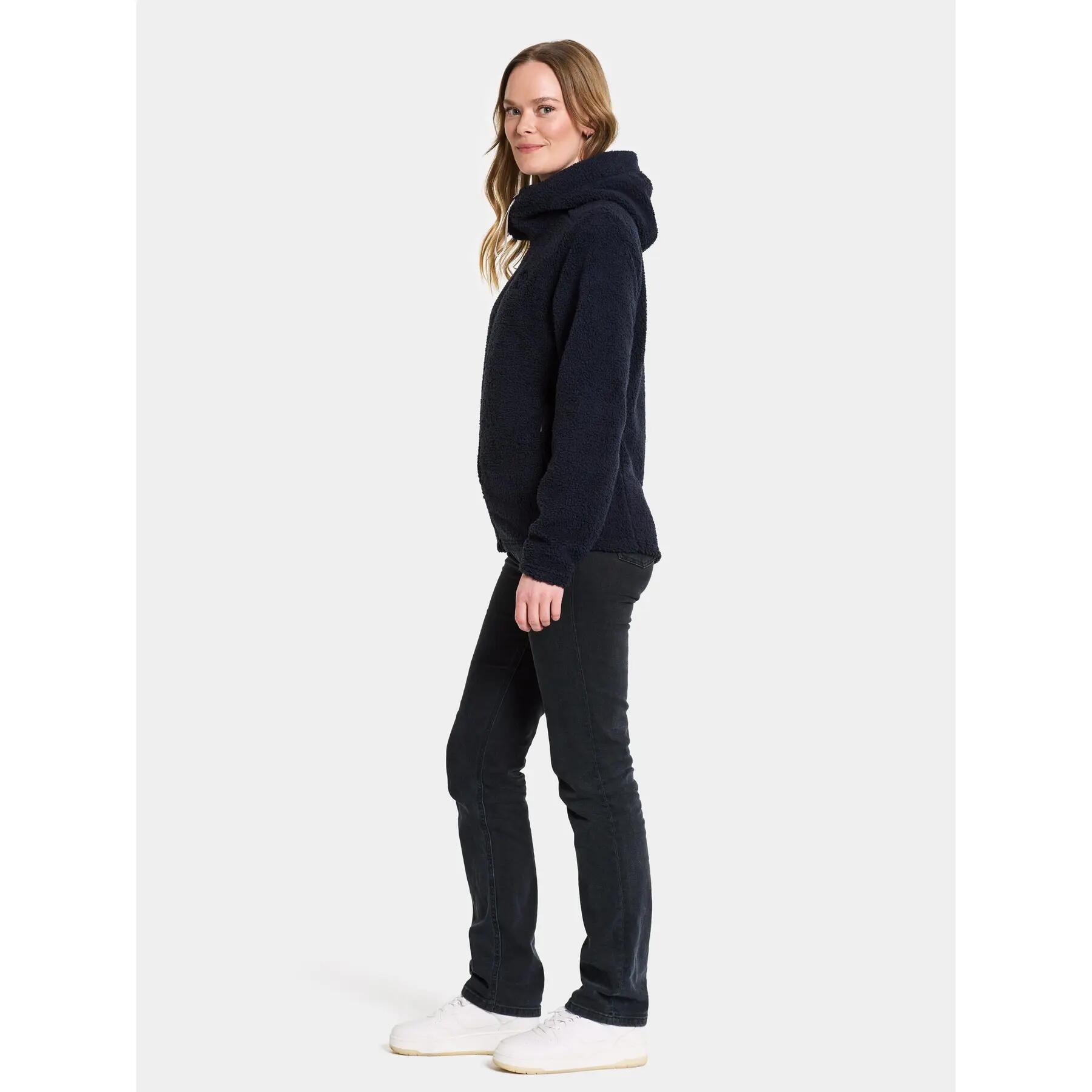 Damska bluza z kapturem full zip Didriksons Anniken 6/7