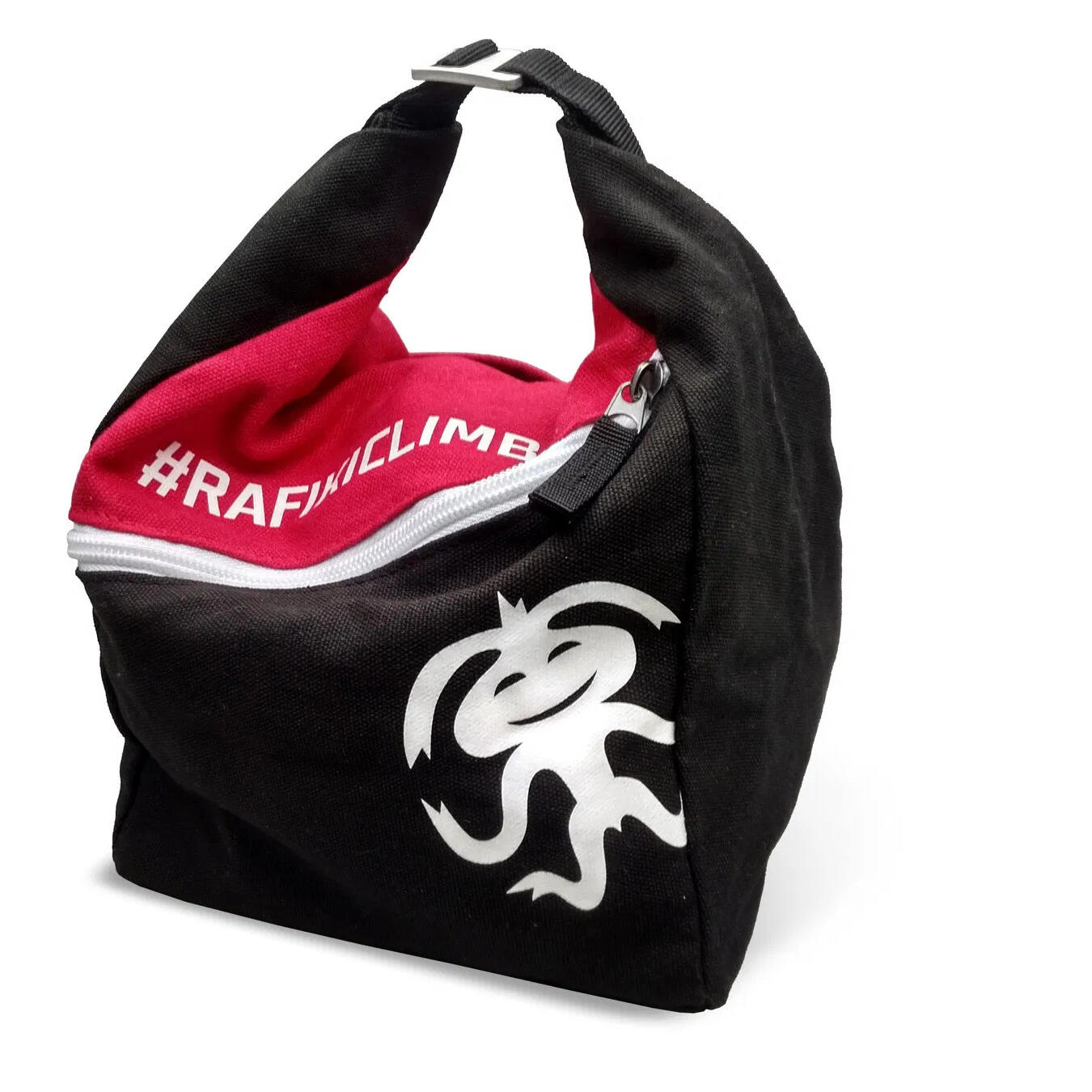 Sac magnésie Rafiki Bishop dark navy, fermeture enroulable, boucle métal 3/5