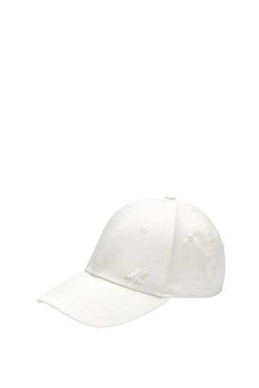 Casquette unisexe - coton sergé - réglable - ivoire