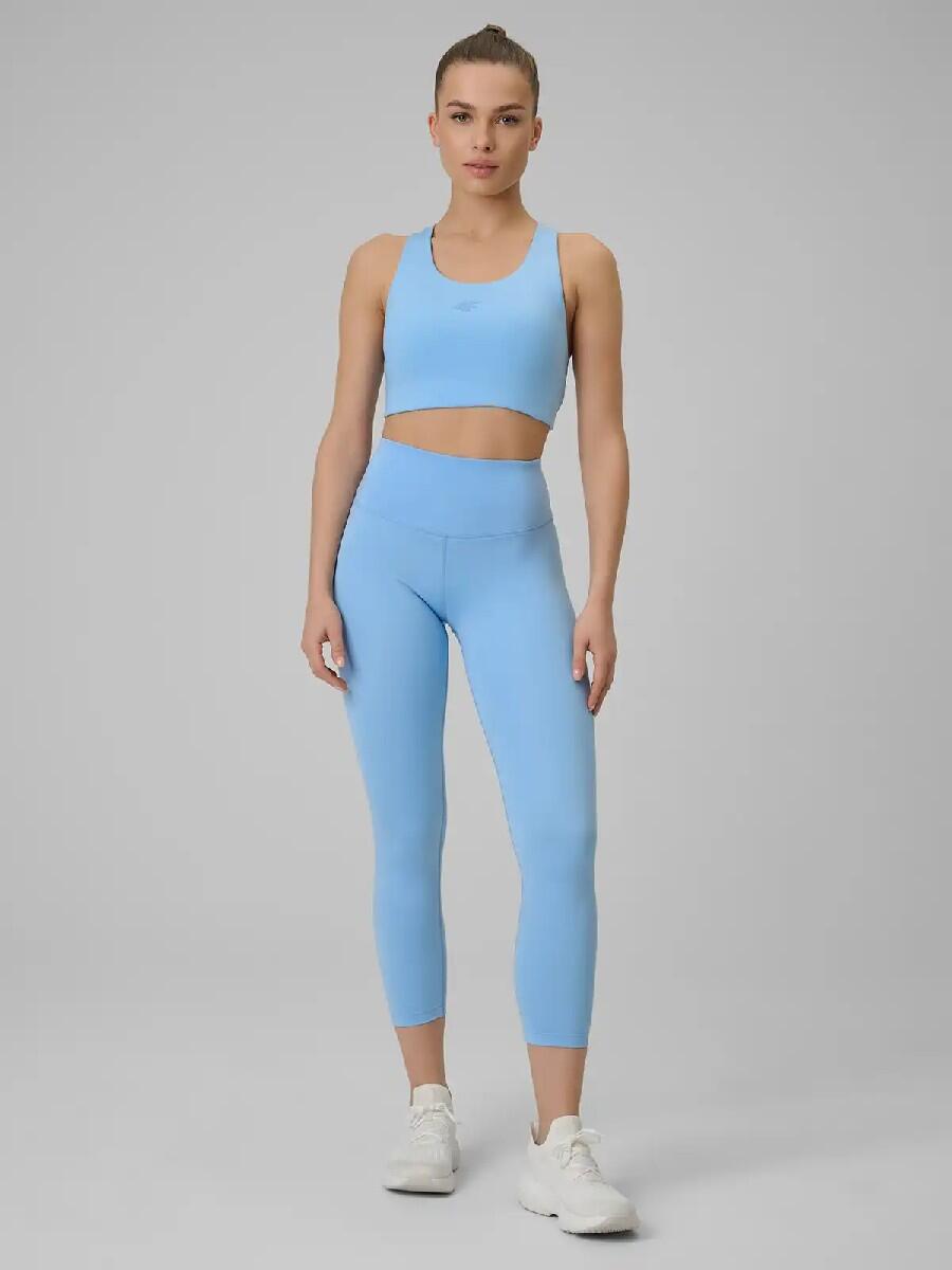 Leggings da fitness a vita alta 7/8 con tasca 2/7