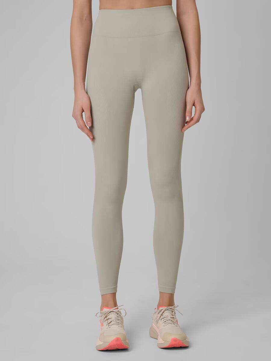Legginsy fitness bezszwowe Push-up damskie 5/7