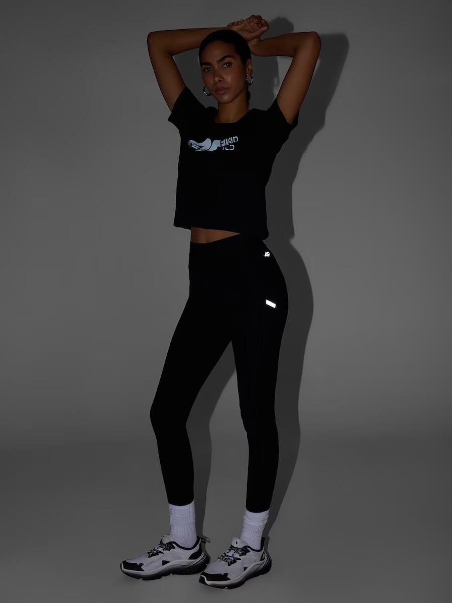 Leggings da fitness da donna in maglia 4/7
