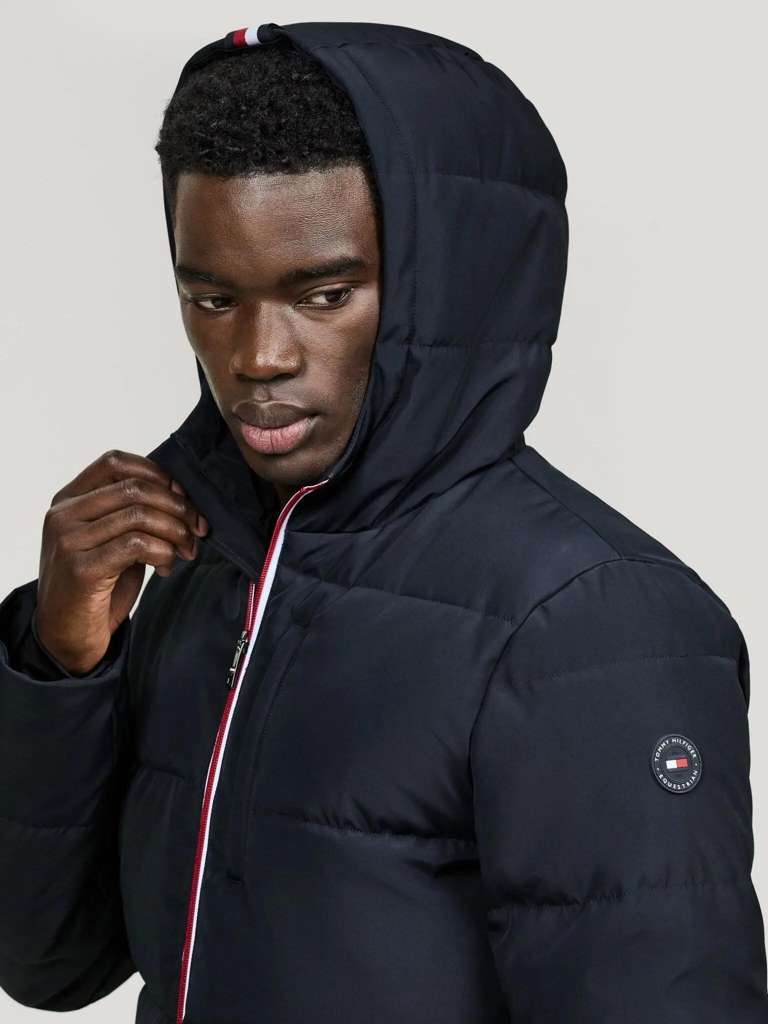 Tommy Hilfiger Puffer Jas Clinton Heren Zwart - 3/5