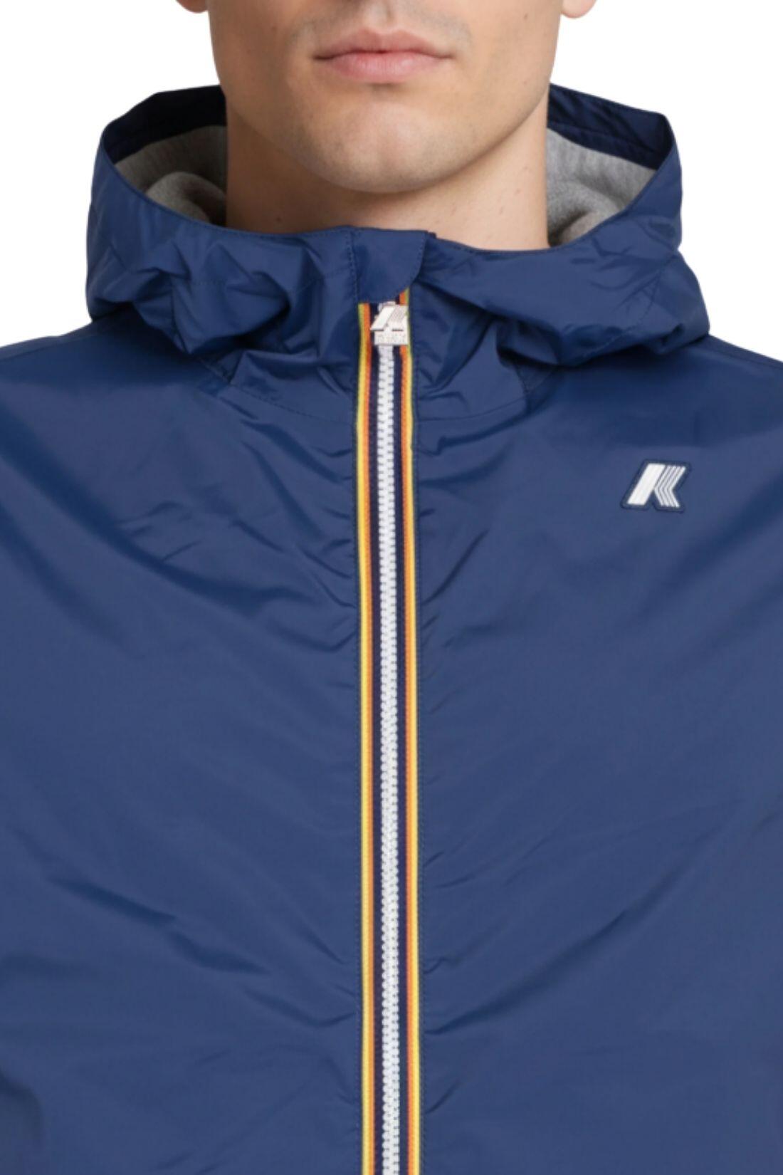 K-WAY - Herenjack Jack Stretch Nylon Jersey, maat:2XL, kleur:blauw 3/3