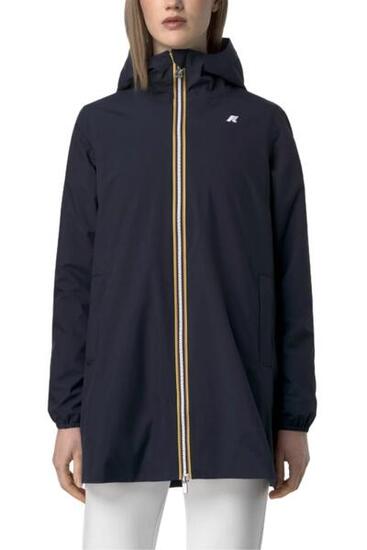 K-WAY - Veste femme Sophie Stretch Poly Jersey, bleu marine, taille M