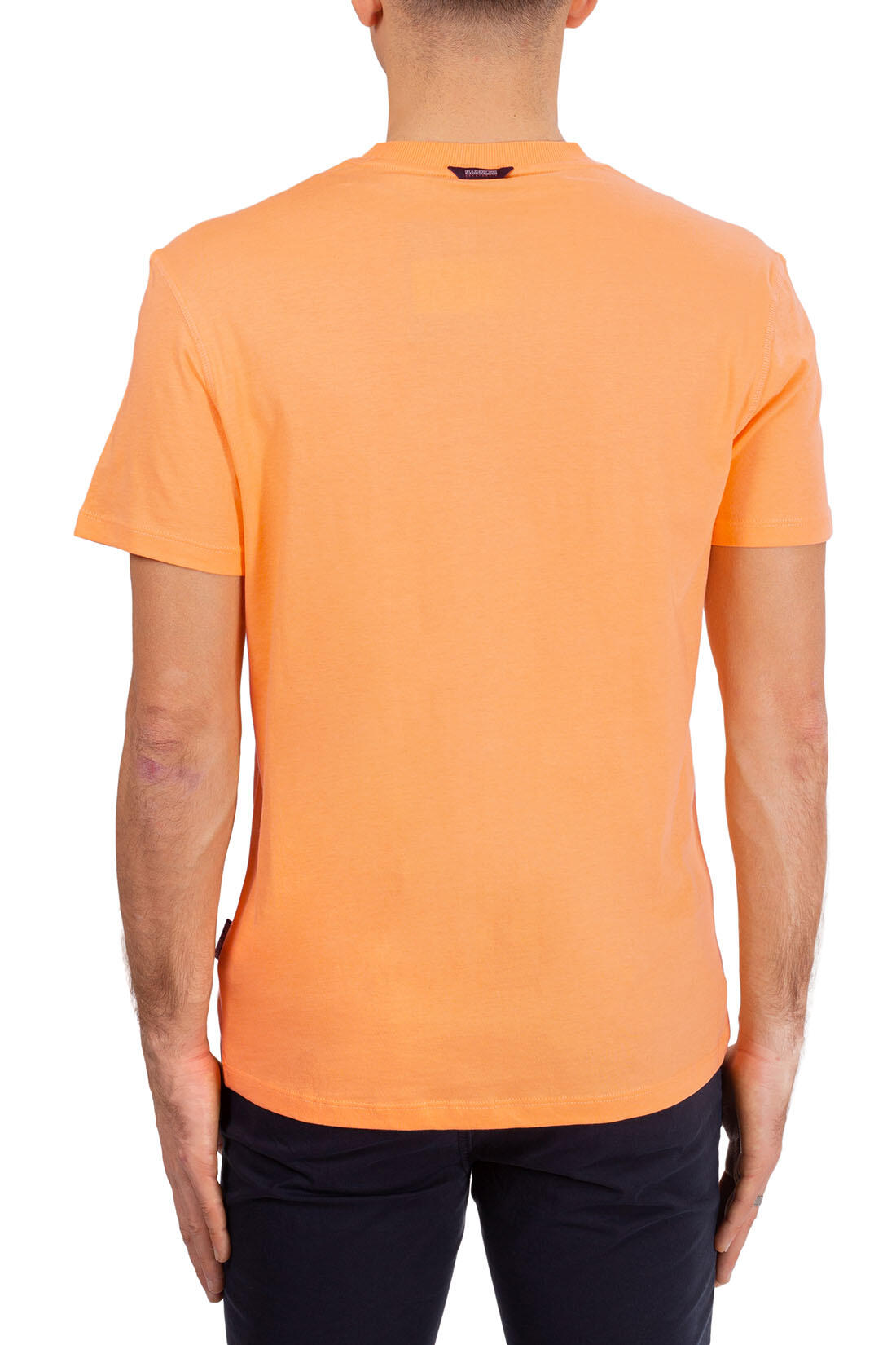 NAPAPIJRI – Herren-T-Shirt regular Macas, Größe L, Farbe Orange 3/4