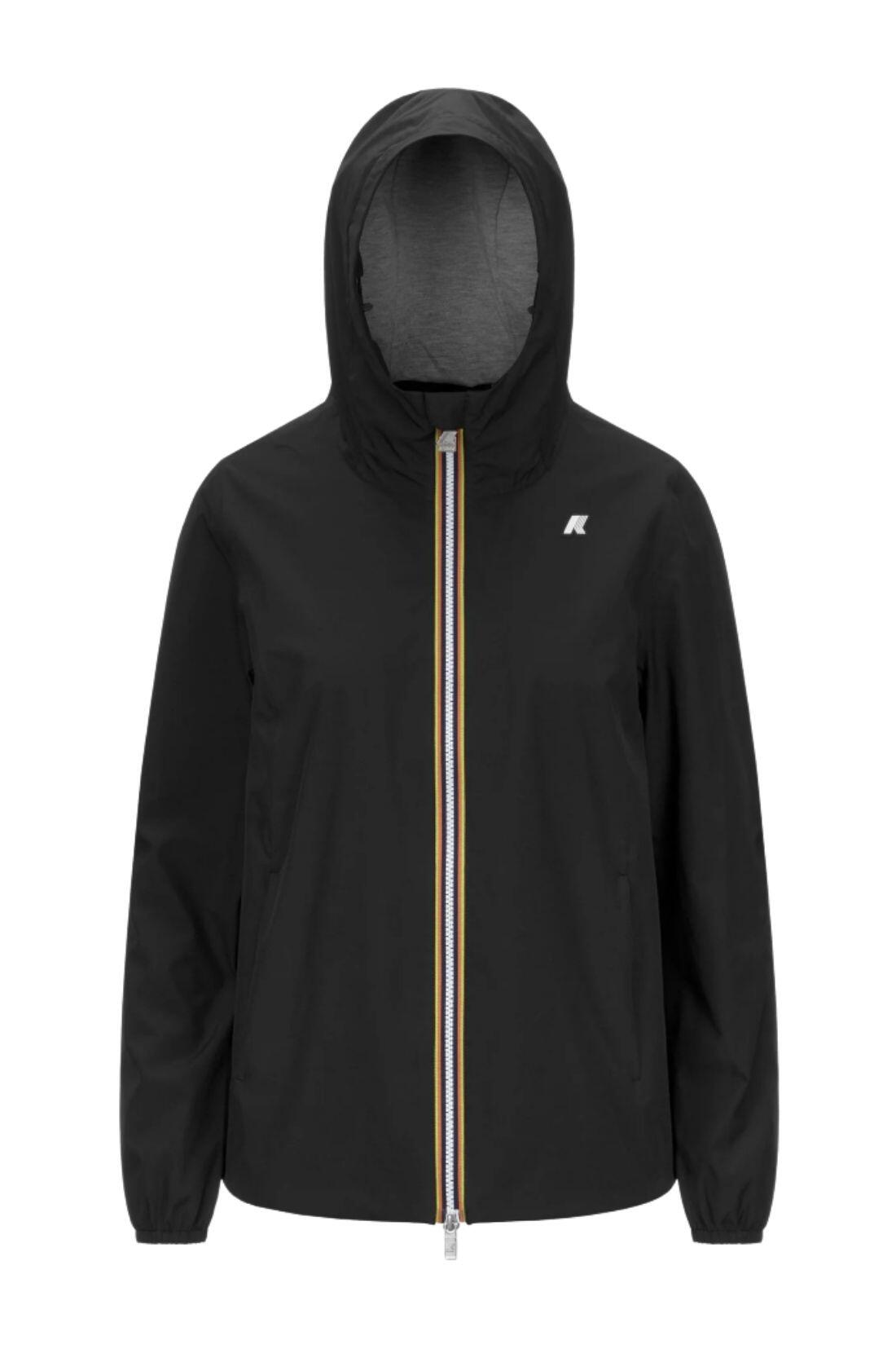 K-WAY Veste femme Marguerite Stretch Poly Jersey taille L couleur Noir 2/3