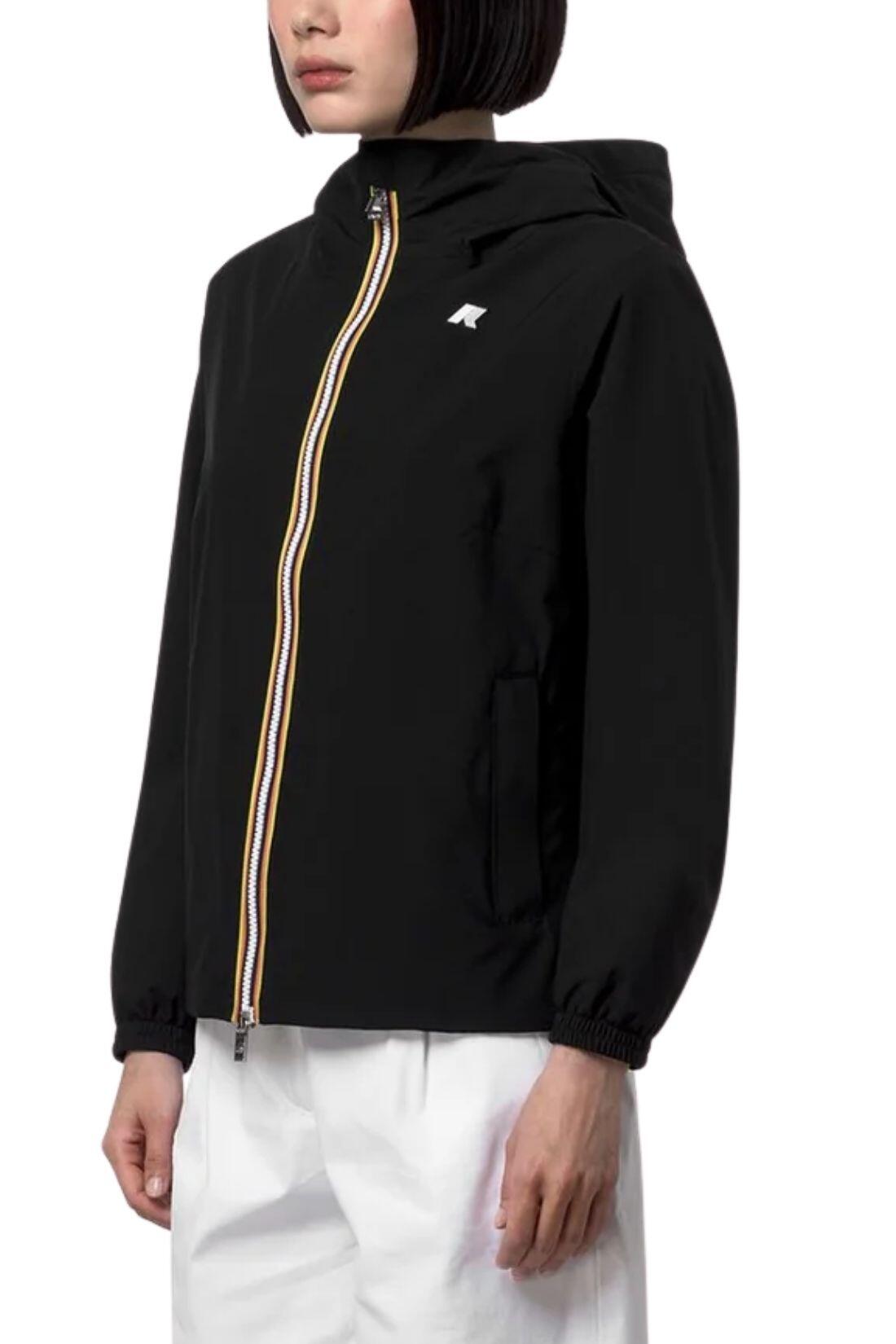 Veste K-Way femme Lil 2.0 Stretch Poly Jersey taille XL, couleur Noir 3/3