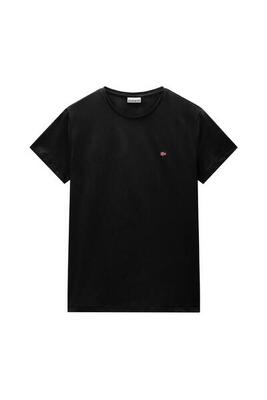 Napapijri - dames t-shirt suri - maat l - kleur zwart