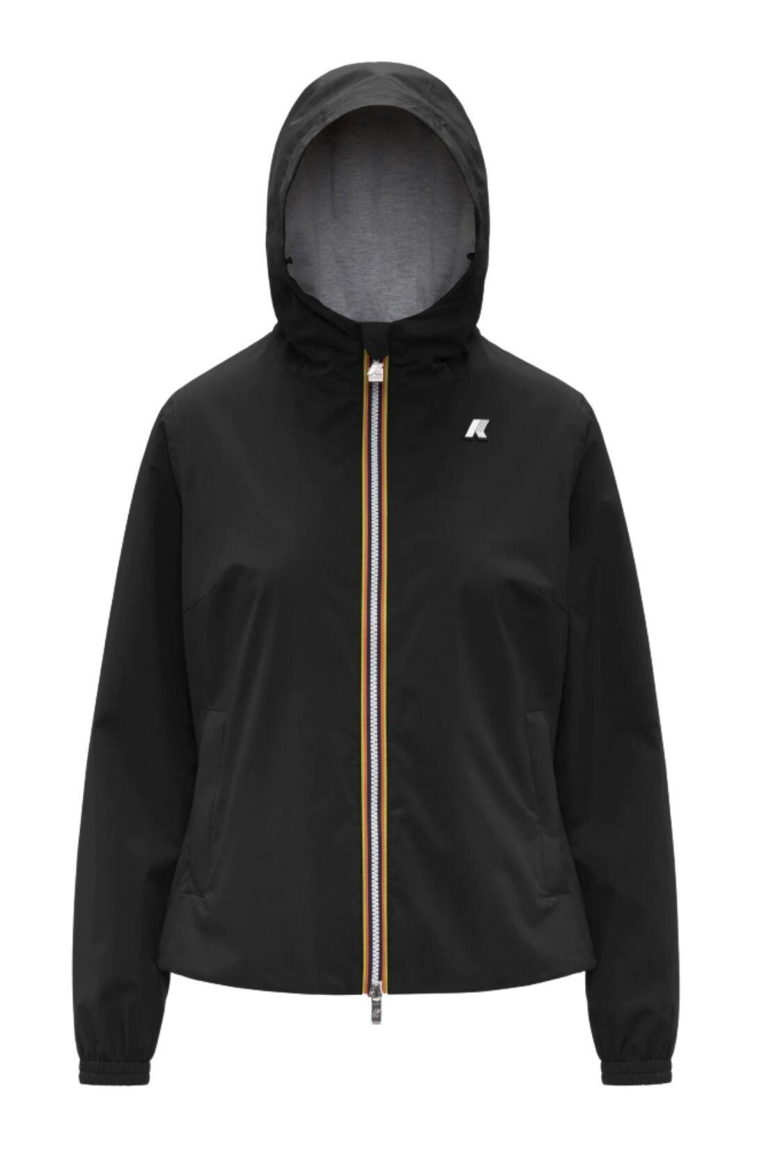 Veste K-Way femme Lil 2.0 Stretch Poly Jersey taille XL, couleur Noir 2/3