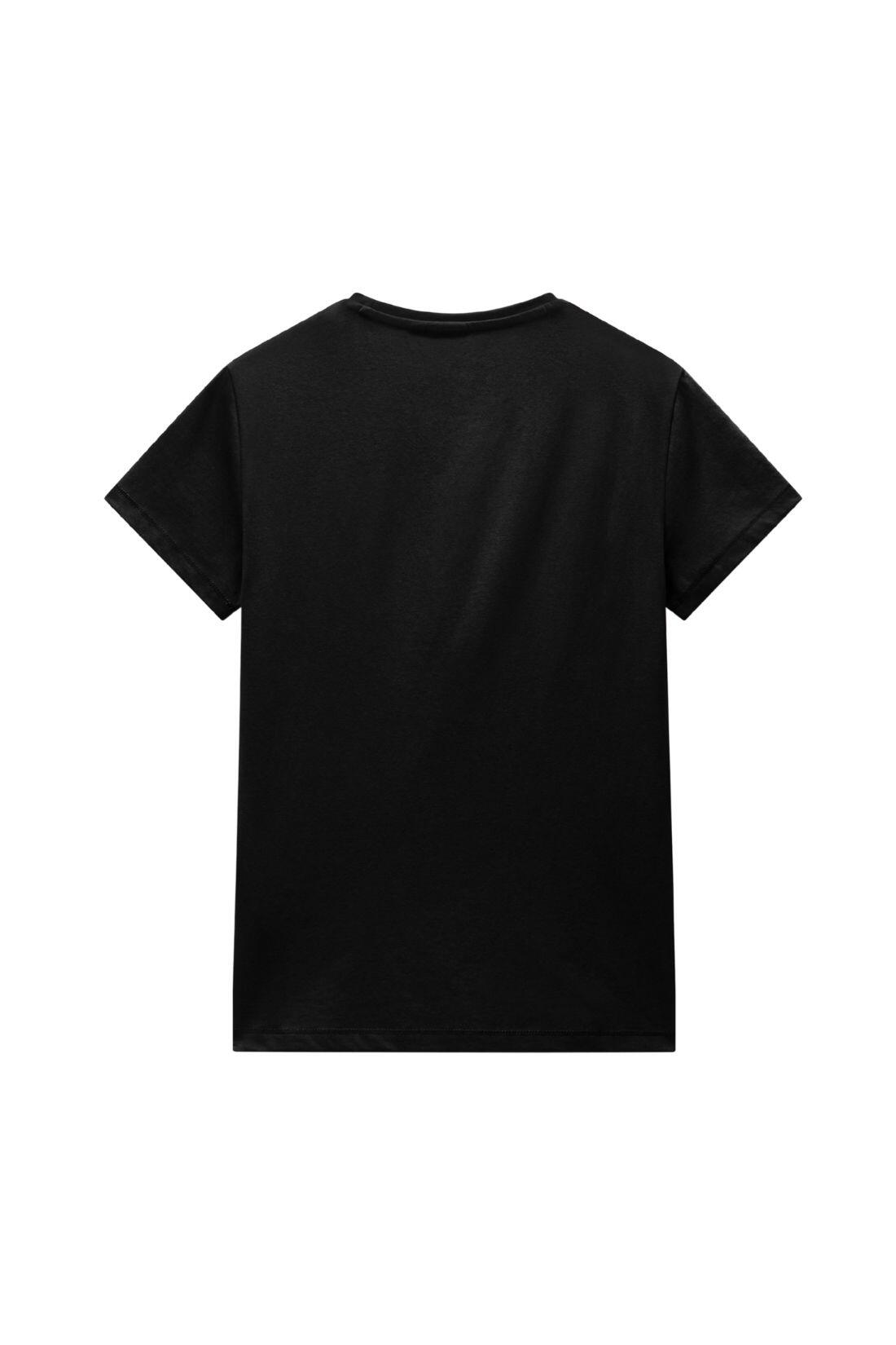 NAPAPIJRI - Dames T-shirt Suri - maat L - kleur Zwart 2/3