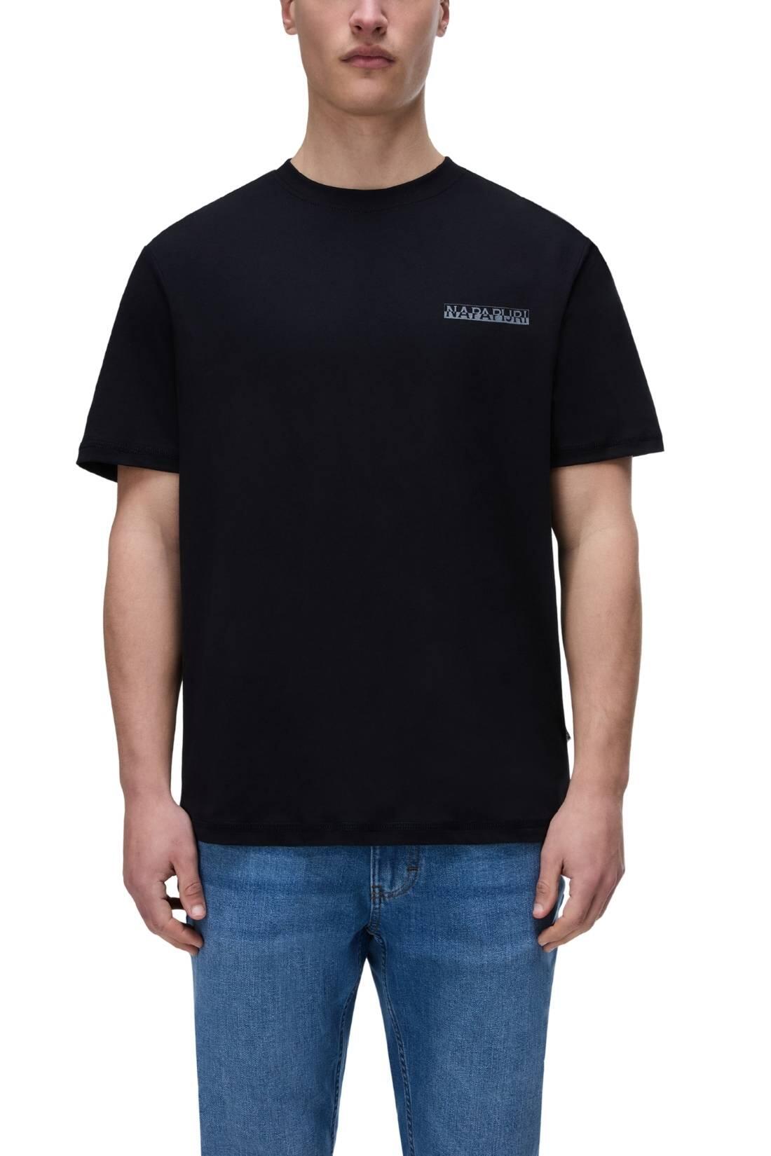 NAPAPJIRI - T-shirt homem Senar - tamanho L - cor Navy 3/3