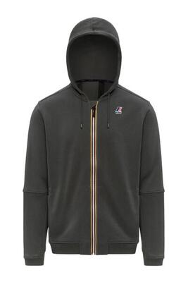K-way - unisex hoodie prosper poly cotton, 3xl, militaire groen