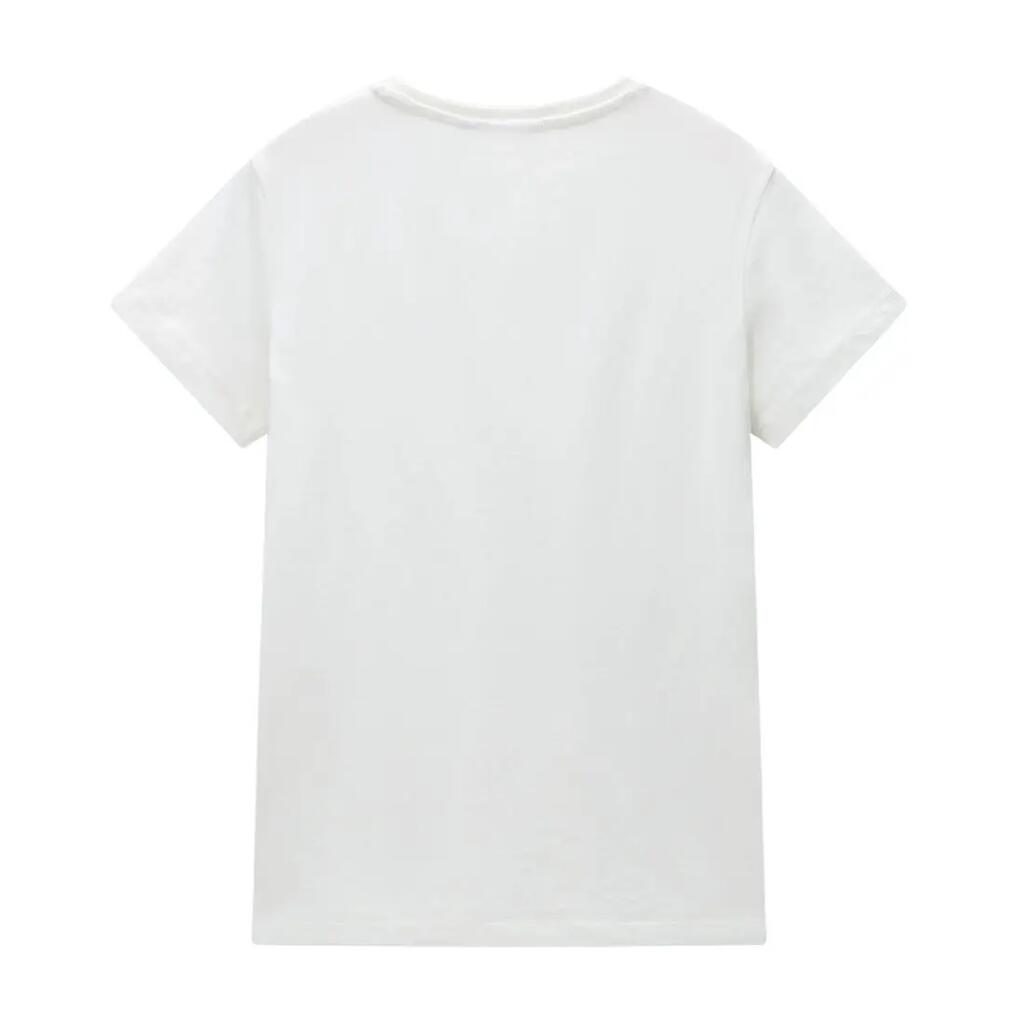 Women - Sportswear - Cotton T‑Shirt short sleeve - Regular - Black