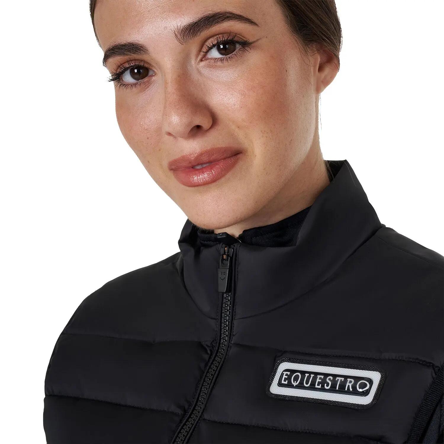 Equestro Nylon Vest Dames Blauw - 3/7
