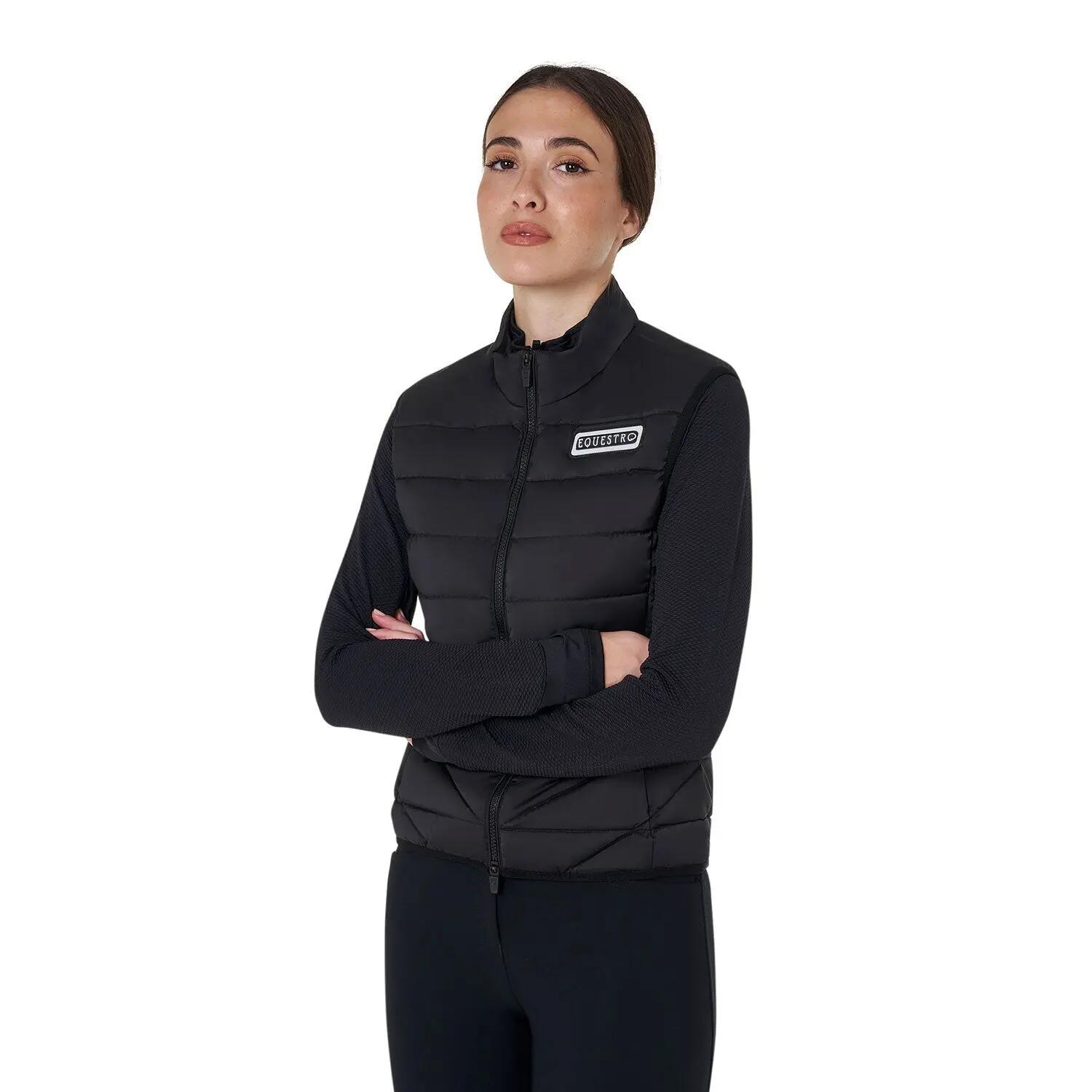 Equestro Nylon Vest Dames Blauw - 5/7