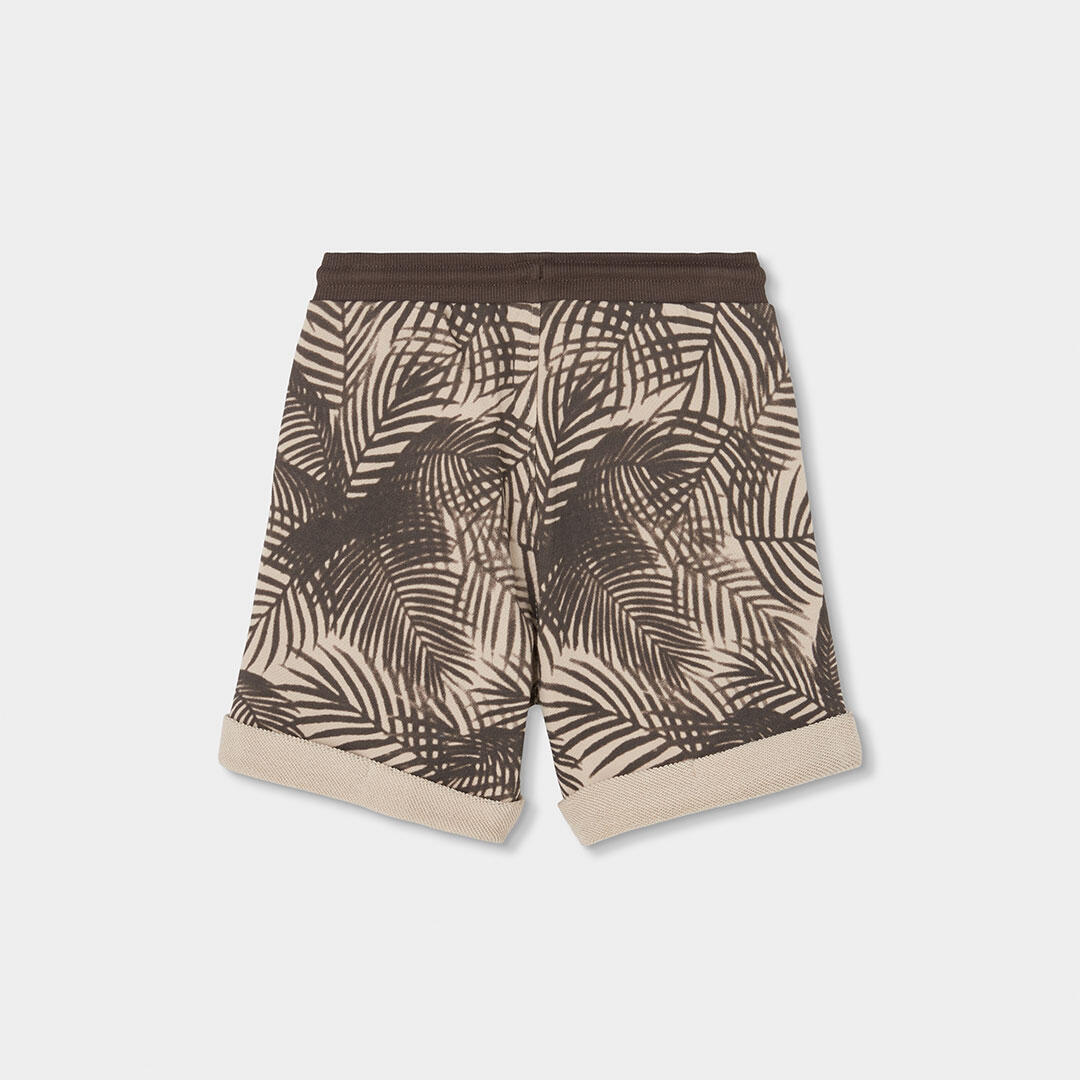 Bermudas de felpa estampadas para niño 2/4