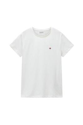 Napapijri - dames t-shirt suri, maat l, kleur zwart