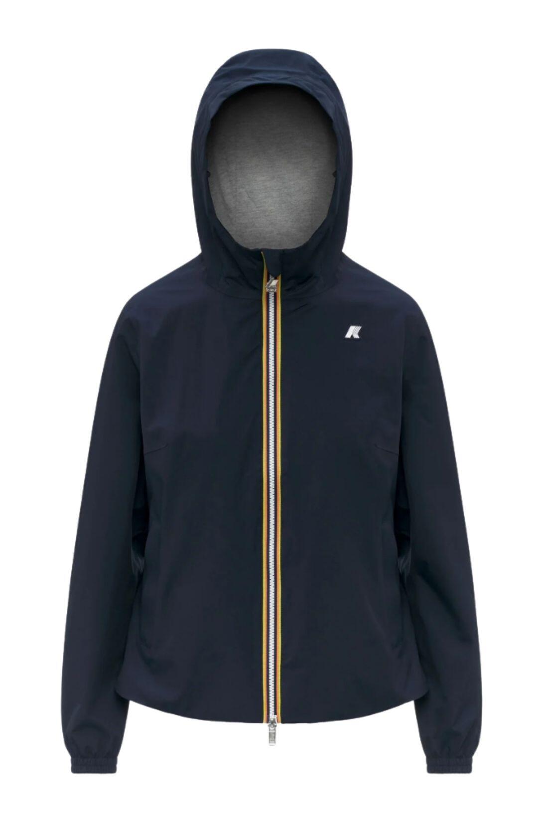 K-WAY Veste femme Lil 2.0 Stretch Poly Jersey - Bleu marine 2/3